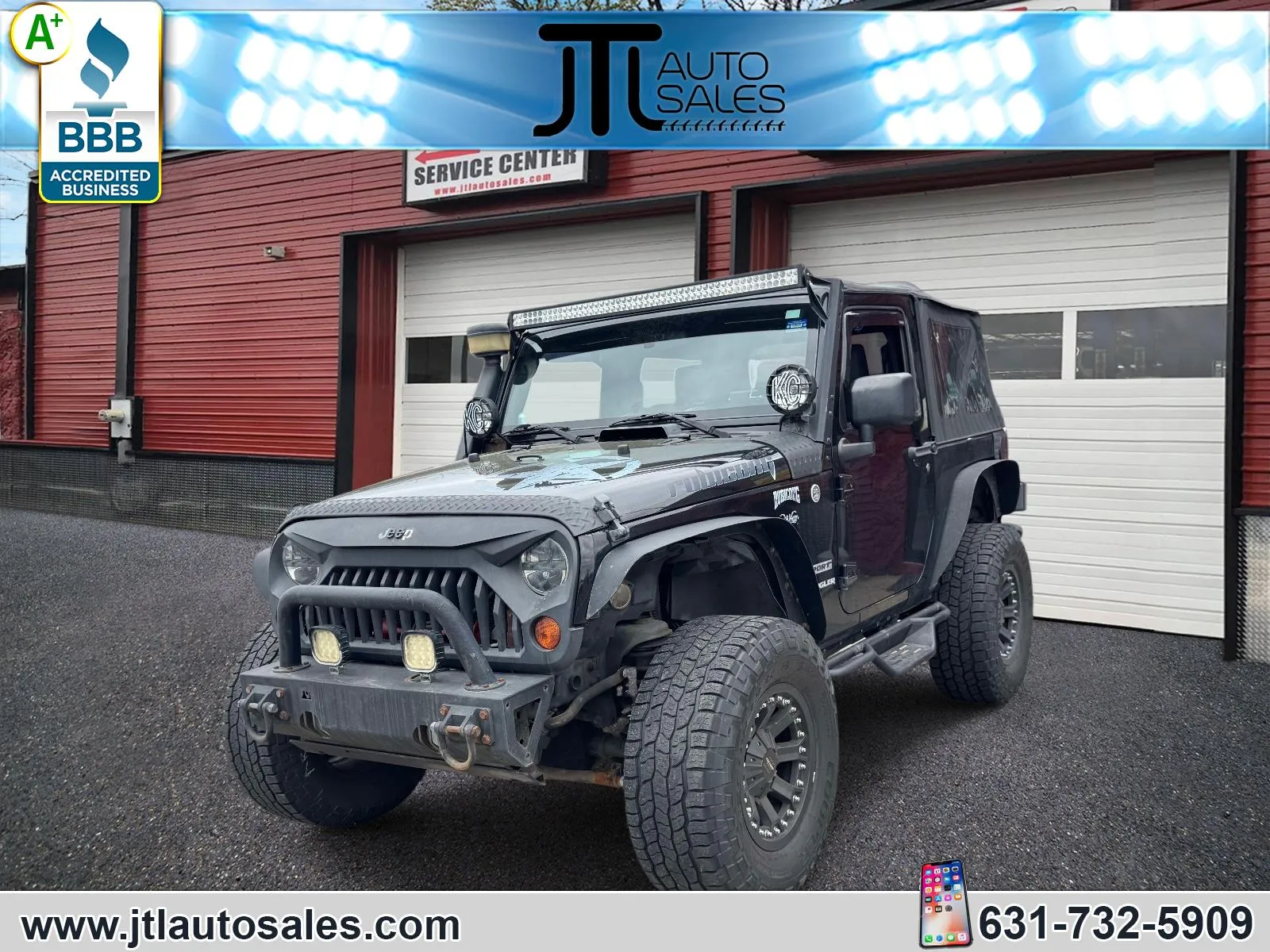 Black 2010 Jeep Wrangler 4WD 2dr Sport for sale in Selden, NY