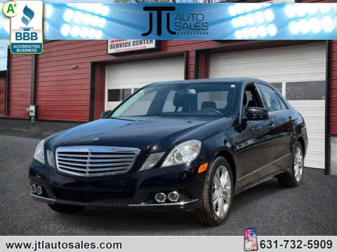 Black 2010 Mercedes-Benz E-Class E550 Luxury Sedan for sale in Selden, NY