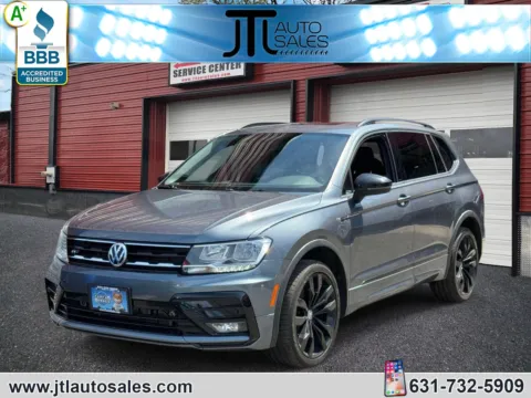 Gray 2021 Volkswagen Tiguan 2.0T SE 4MOTION for sale in Selden, NY