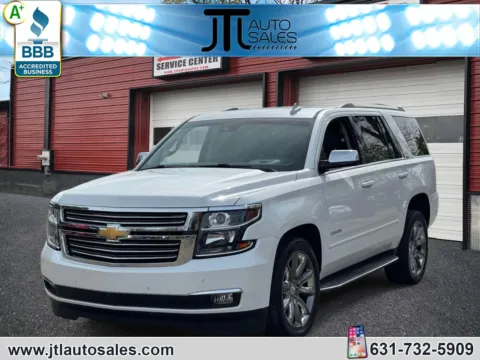 White 2016 Chevrolet Tahoe 4WD 4dr LTZ for sale in Selden, NY