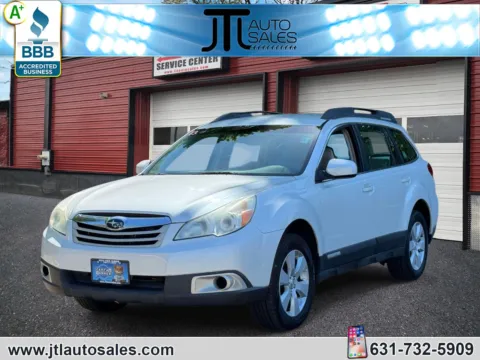 White 2012 Subaru Outback 4dr Wgn H4 Man 2.5i for sale in Selden, NY