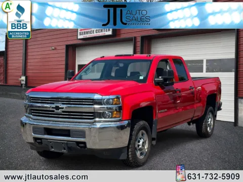 Red 2016 Chevrolet Silverado 2500 HD 4WD Double Cab 144.2 Work Truck for sale in Selden, NY