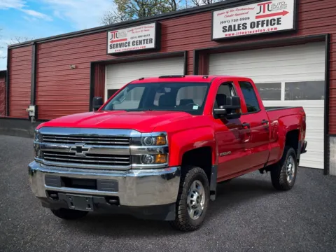Red 2016 Chevrolet Silverado 2500HD 4WD Double Cab 144.2 Work Truck for sale in Selden, NY