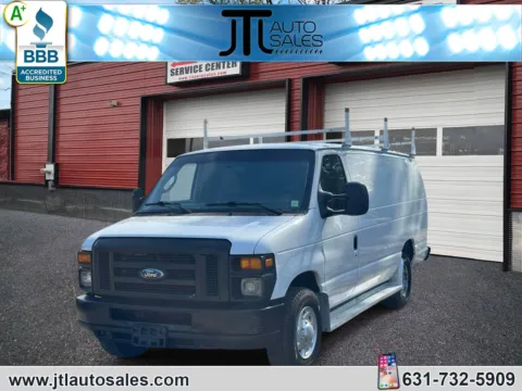 White 2012 Ford Econoline Cargo Van E-250 Ext Commercial for sale in Selden, NY
