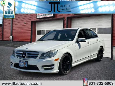 White 2012 Mercedes-Benz C-Class C300 Sport Sedan for sale in Selden, NY