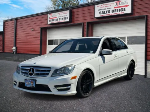 White 2012 Mercedes-Benz C-Class C300 Sport Sedan for sale in Selden, NY