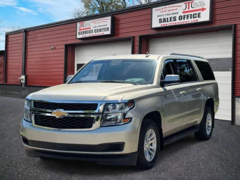 Silver 2016 Chevrolet Suburban 4WD 4dr 1500 LT for sale in Selden, NY