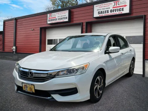 White 2016 Honda Accord Sedan 4dr I4 CVT LX for sale in Selden, NY