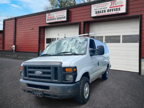 White 2014 Ford Econoline Cargo Van E-250 Commercial for sale in Selden, NY