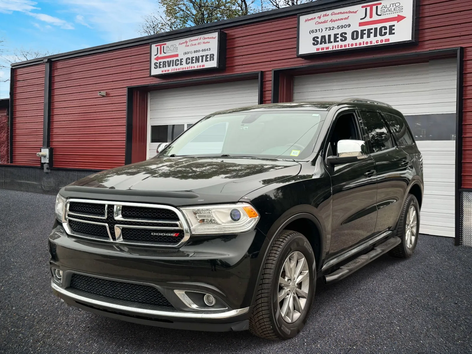 Black 2017 Dodge Durango SXT AWD for sale in Selden, NY