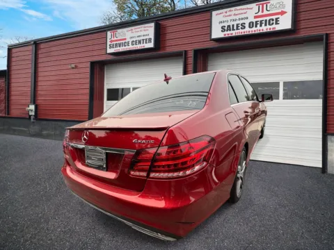 Another view of 2015 Mercedes-Benz E-Class E350 4MATIC Luxury Sedan for sale in Selden, NY at JTL Auto Sales Inc.