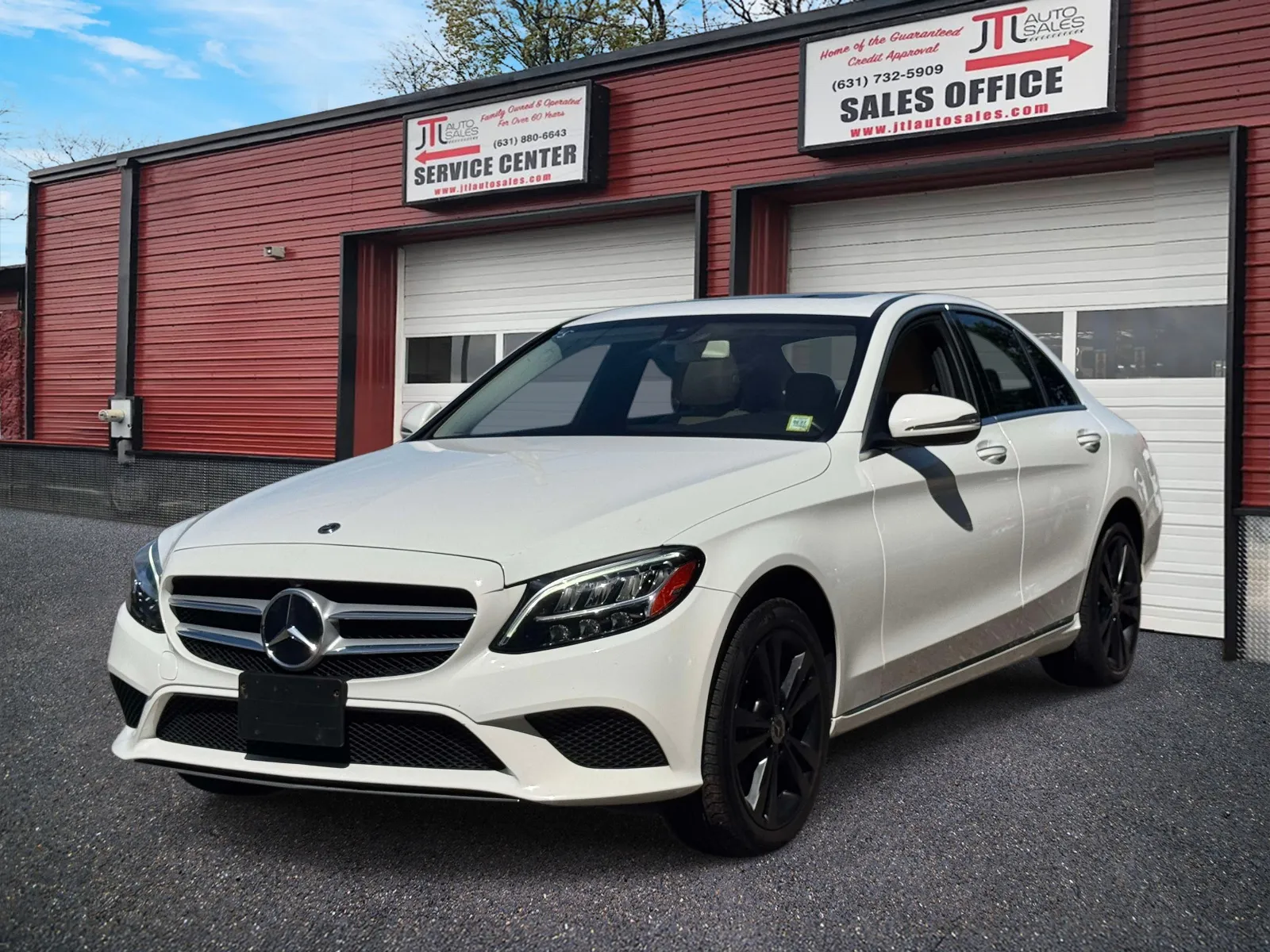 Silver 2019 Mercedes-Benz C-Class C 300 4MATIC Sedan for sale in Selden, NY