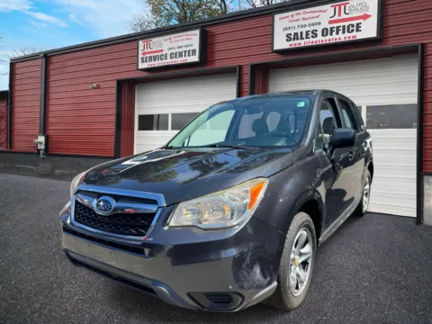 Black 2014 Subaru Forester 4dr Auto 2.5i PZEV for sale in Selden, NY