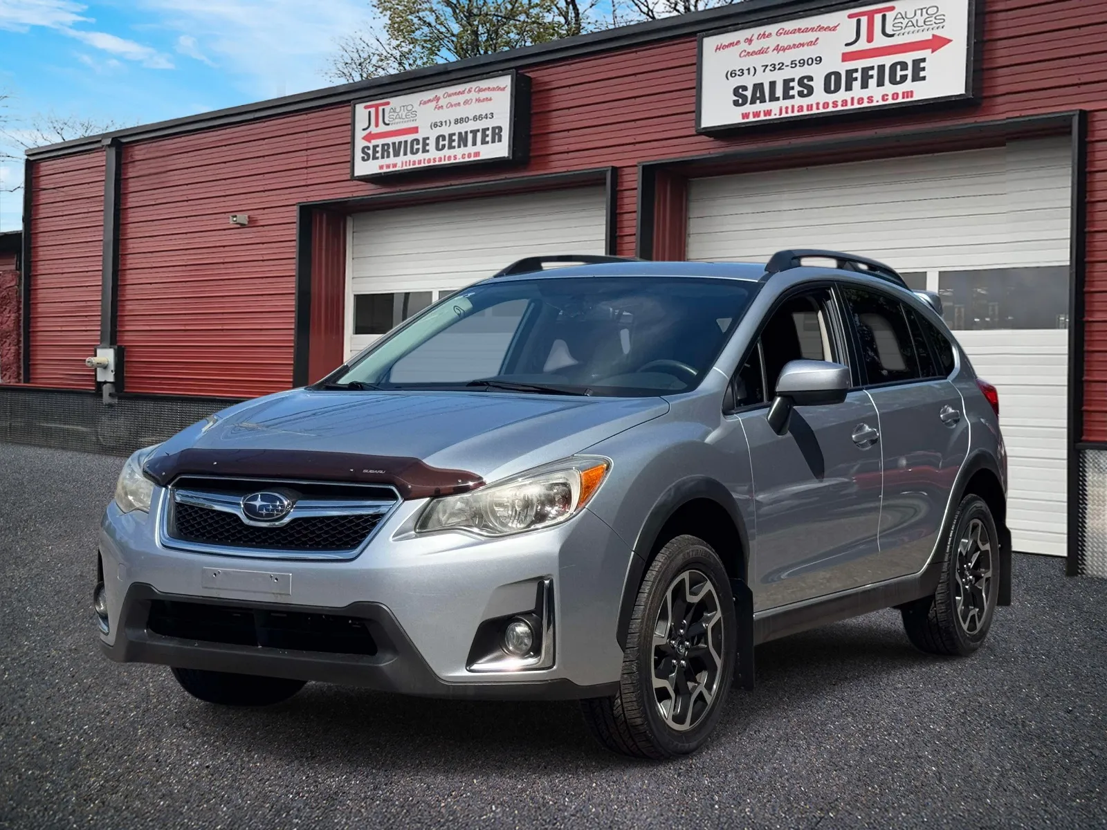 Silver 2017 Subaru Crosstrek 2.0i Premium CVT for sale in Selden, NY