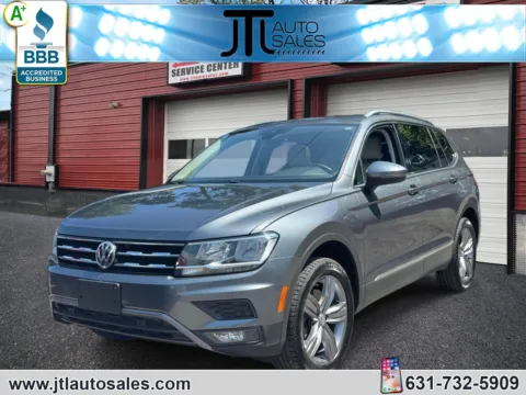 Black 2020 Volkswagen Tiguan 2.0T SEL 4MOTION for sale in Selden, NY