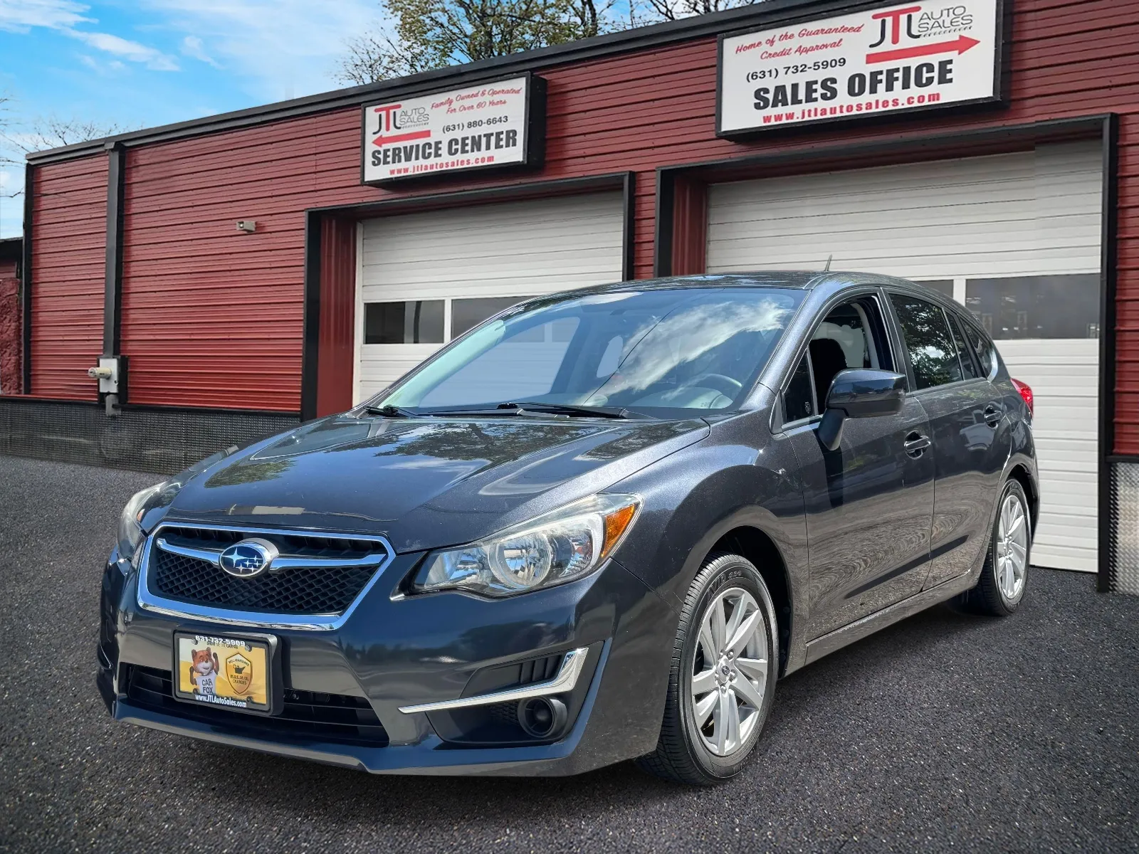 Gray 2016 Subaru Impreza Wagon 5dr CVT 2.0i Premium for sale in Selden, NY
