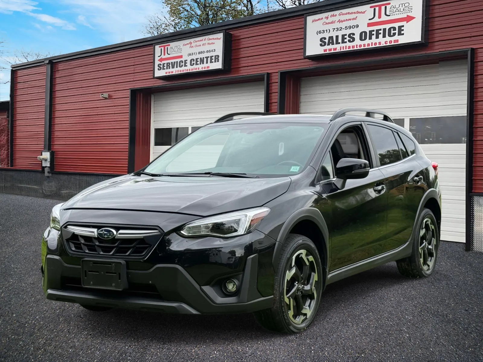 Black 2023 Subaru Crosstrek Limited CVT for sale in Selden, NY