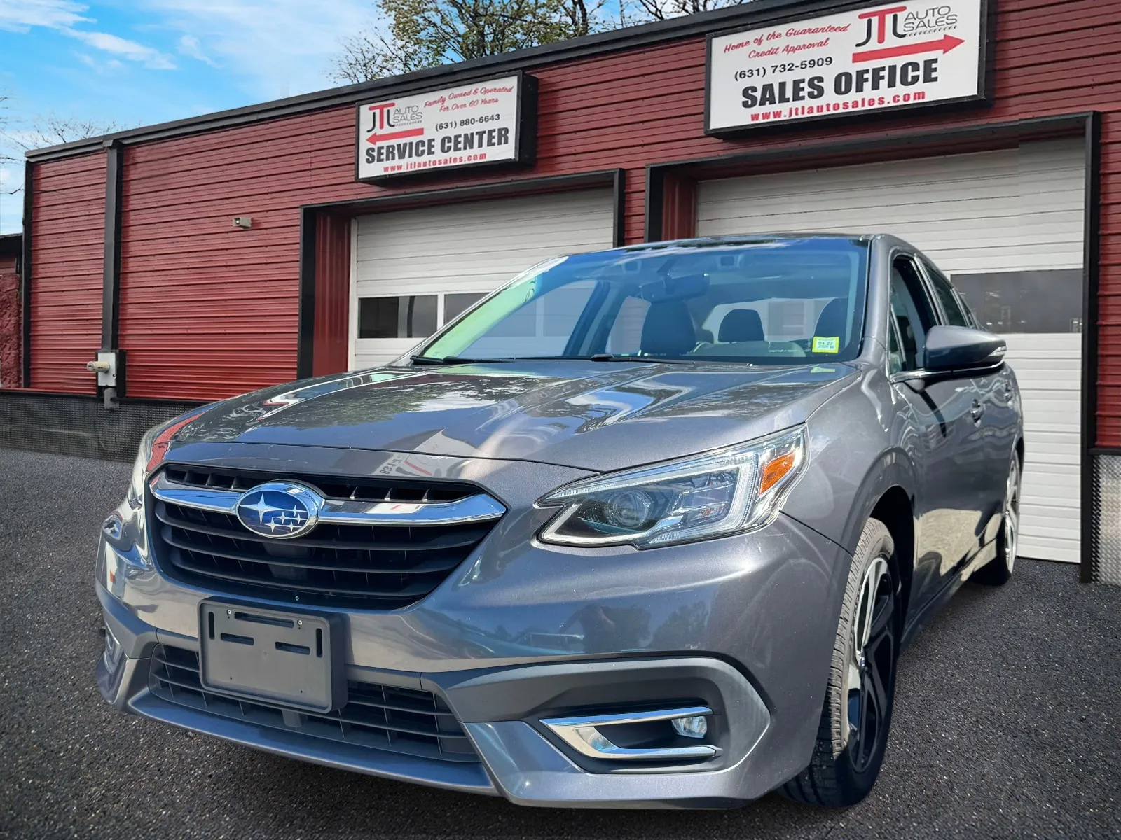 Silver 2022 Subaru Legacy Limited XT CVT for sale in Selden, NY