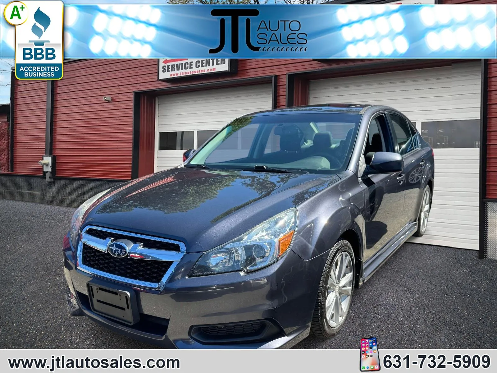 Gray 2013 Subaru Legacy 4dr Sdn H4 Auto 2.5i Premium for sale in Selden, NY