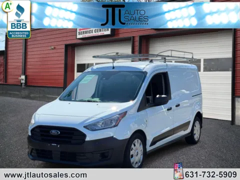 White 2020 Ford Transit Connect Van XL LWB w/Rear Symmetrical Doors for sale in Selden, NY
