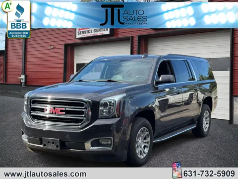 Silver 2017 GMC Yukon XL 4WD 4dr SLT for sale in Selden, NY