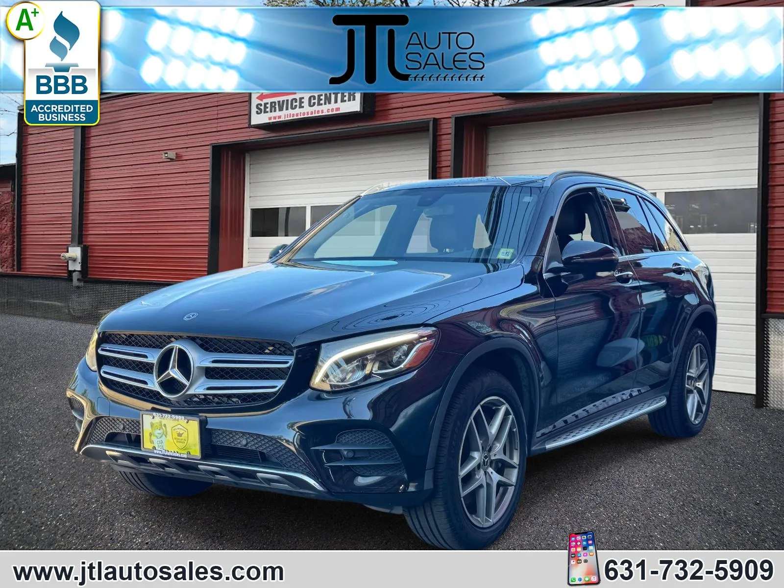 Black 2019 Mercedes-Benz GLC 300 4MATIC SUV for sale in Selden, NY