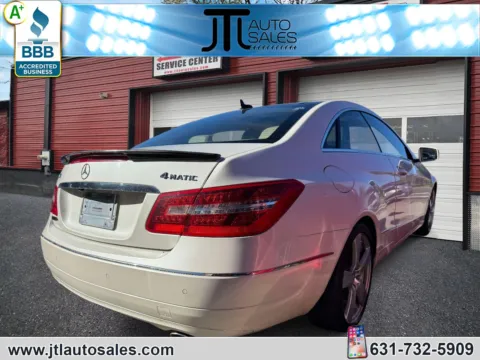 Another view of 2013 Mercedes-Benz E-Class E350 4MATIC Coupe for sale in Selden, NY at JTL Auto Sales Inc.
