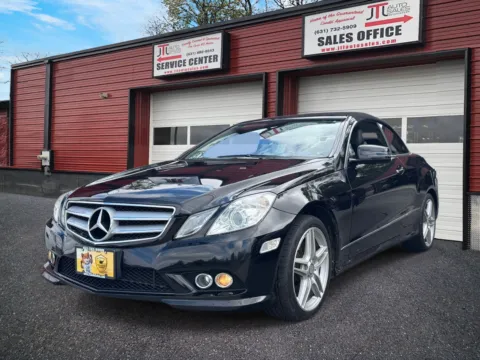 Black 2011 Mercedes-Benz E-Class 2dr Cabriolet E 550 RWD for sale in Selden, NY