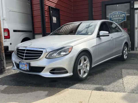 Silver 2014 Mercedes-Benz E-Class 4dr Sdn E 350 Luxury 4MATIC for sale in Selden, NY