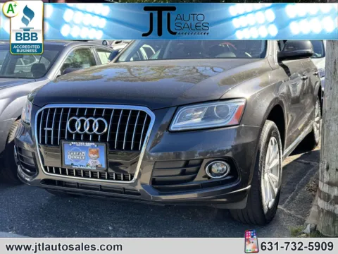 Black 2015 Audi Q5 quattro 4dr 2.0T Premium Plus for sale in Selden, NY