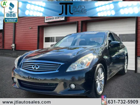 Black 2013 INFINITI G37 Sedan 4dr x AWD for sale in Selden, NY
