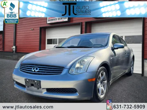 Blue 2006 INFINITI G35 Coupe 2dr Cpe Auto for sale in Selden, NY