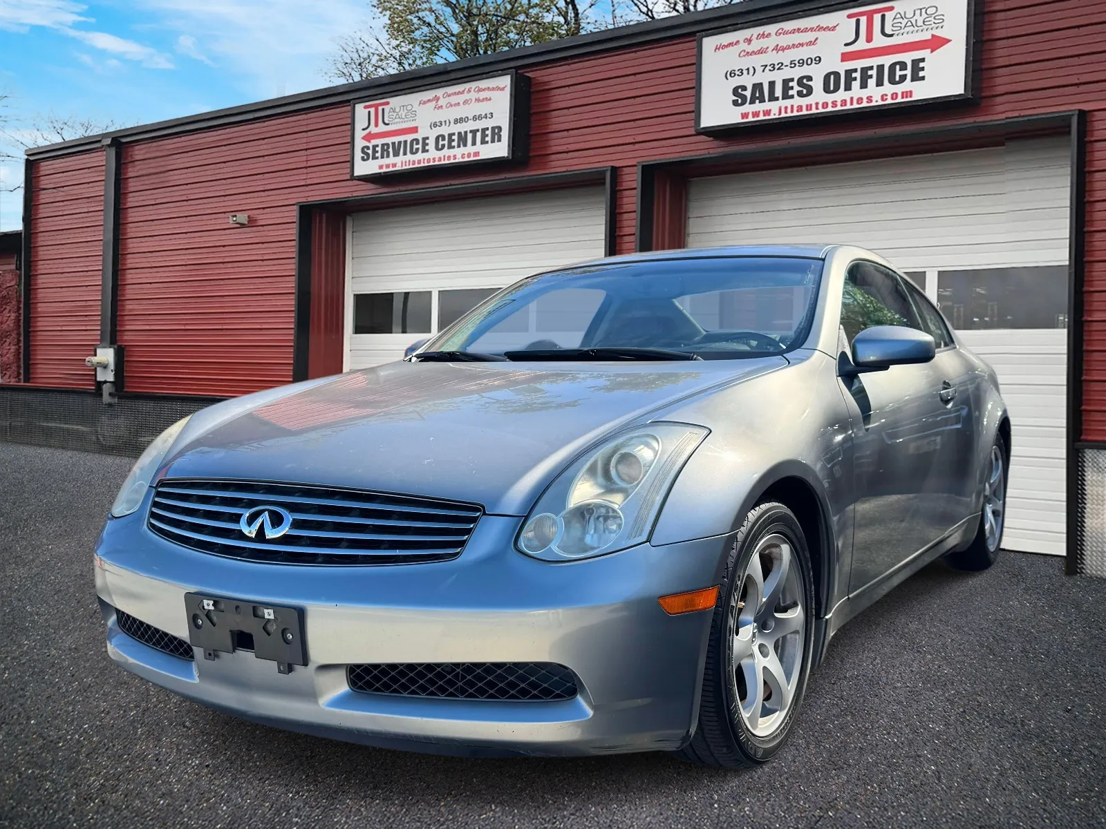 Blue 2006 INFINITI G35 Coupe 2dr Cpe Auto for sale in Selden, NY