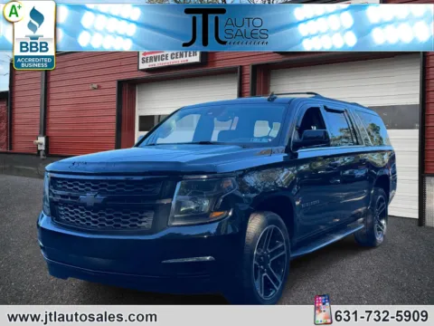 Black 2017 Chevrolet Suburban 4WD 4dr 1500 LT for sale in Selden, NY