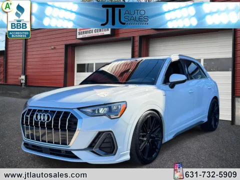 White 2020 Audi Q3 S line Premium 45 TFSI quattro for sale in Selden, NY