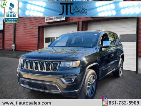 Black 2018 Jeep Grand Cherokee Limited 4x4 for sale in Selden, NY