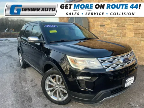Black 2019 Ford Explorer XLT Sport Utility 4D for sale in Taunton, MA