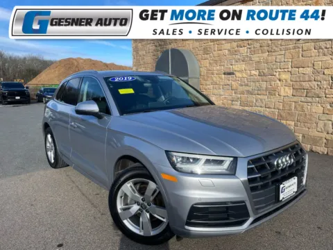 Silver 2019 Audi Q5 Premium Plus Sport Utility 4D for sale in Taunton, MA