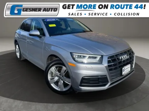 Silver 2019 Audi Q5 Premium Plus Sport Utility 4D for sale in Taunton, MA