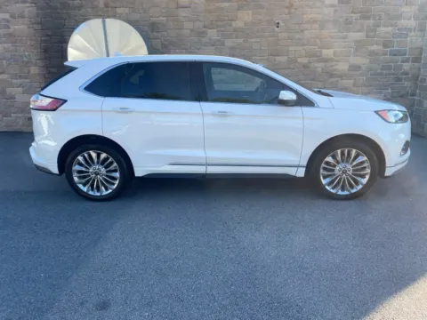 Another view of 2020 Ford Edge Titanium Sport Utility 4D for sale in Taunton, MA at Gesner Auto