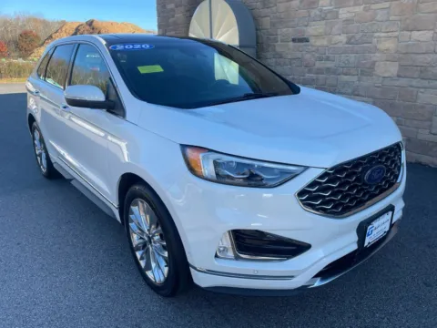 Photos of 2020 Ford Edge Titanium Sport Utility 4D for sale in Taunton, MA at Gesner Auto