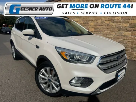 White 2019 Ford Escape SEL Sport Utility 4D for sale in Taunton, MA