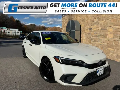 White 2022 Honda Civic Sport Sedan 4D for sale in Taunton, MA