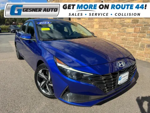 Blue 2023 Hyundai Elantra Limited Sedan 4D for sale in Taunton, MA