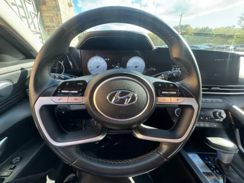 Another view of 2023 Hyundai Elantra Limited Sedan 4D for sale in Taunton, MA at Gesner Auto