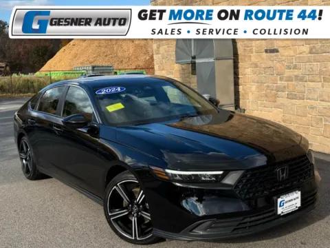 Black 2024 Honda Accord Hybrid Sport Sedan 4D for sale in Taunton, MA