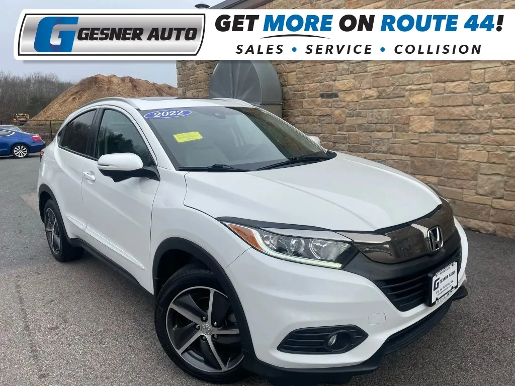 White 2022 Honda HR-V EX Sport Utility 4D for sale in Taunton, MA
