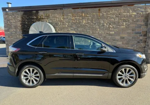 Another view of 2018 Ford Edge Titanium Sport Utility 4D for sale in Taunton, MA at Gesner Auto