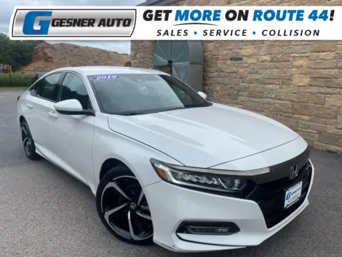 White 2019 Honda Accord Sport Sedan 4D for sale in Taunton, MA