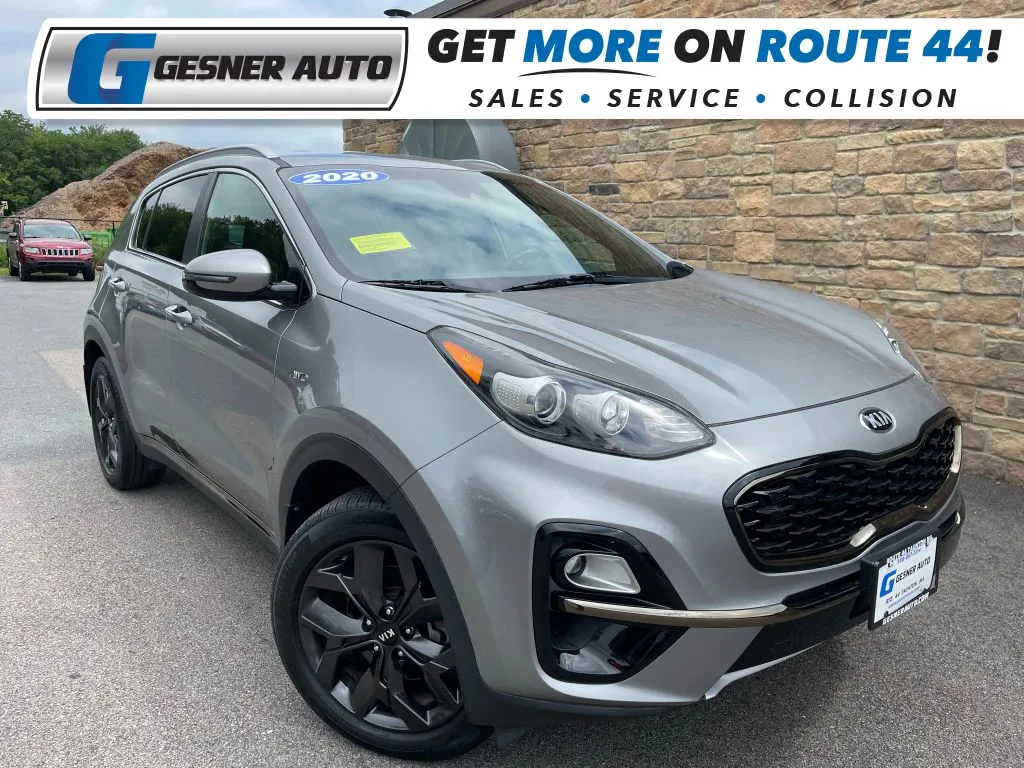 Gray 2020 Kia Sportage S Sport Utility 4D for sale in Taunton, MA